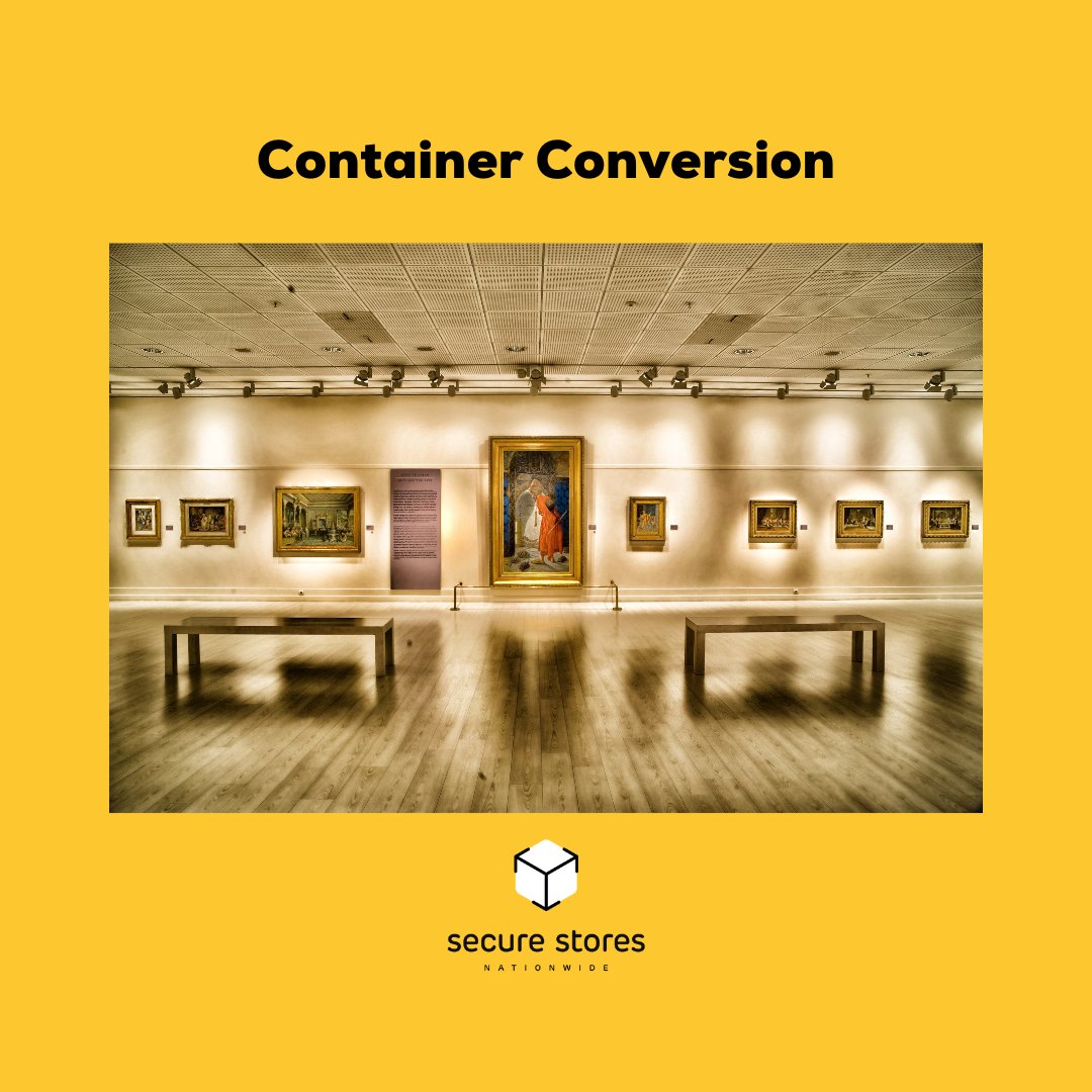 StoresSecure's tweet image. 🎨📦 A temporary art gallery made of 27 shipping containers exhibits the works of 28 artists from 10 countries. It&apos;s easily transportable, taking less than 10 days to dismantle and reassemble. 🚚🏗️

#SecureStores #ContainerConversion #ContainerArt