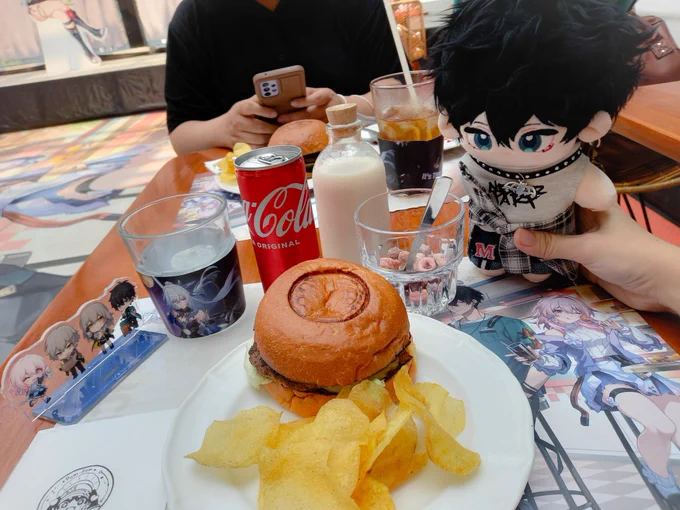 コラボカフェに来ました! 