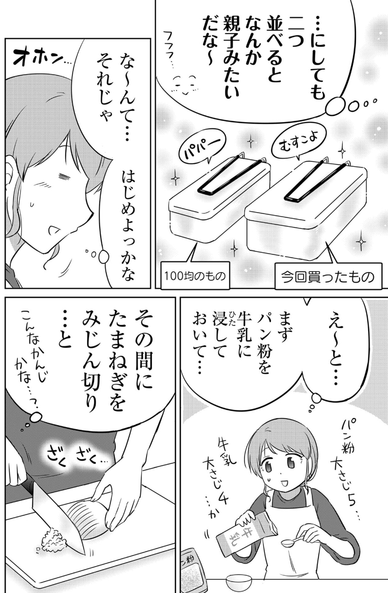 メスティンでハンバーグを作ってみた話(2/3)