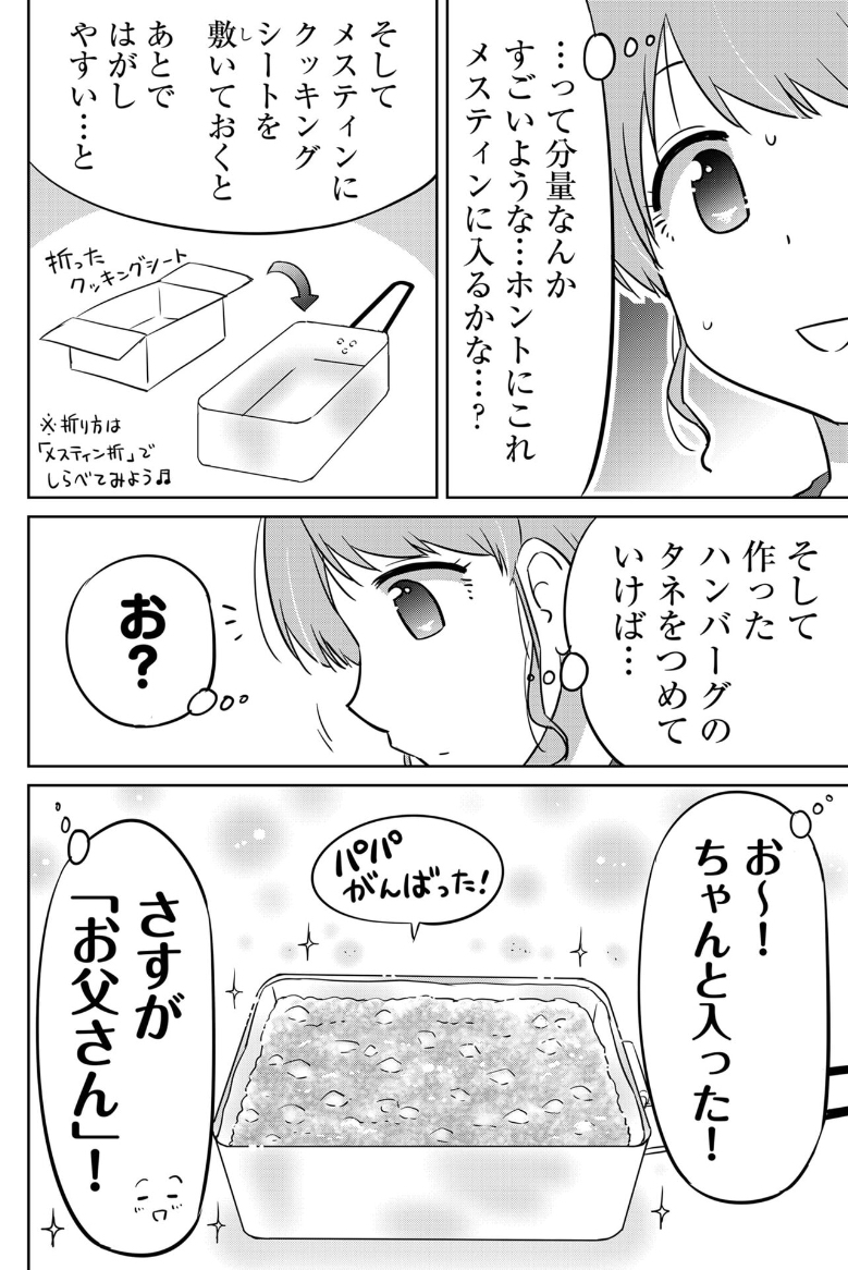 メスティンでハンバーグを作ってみた話(2/3)