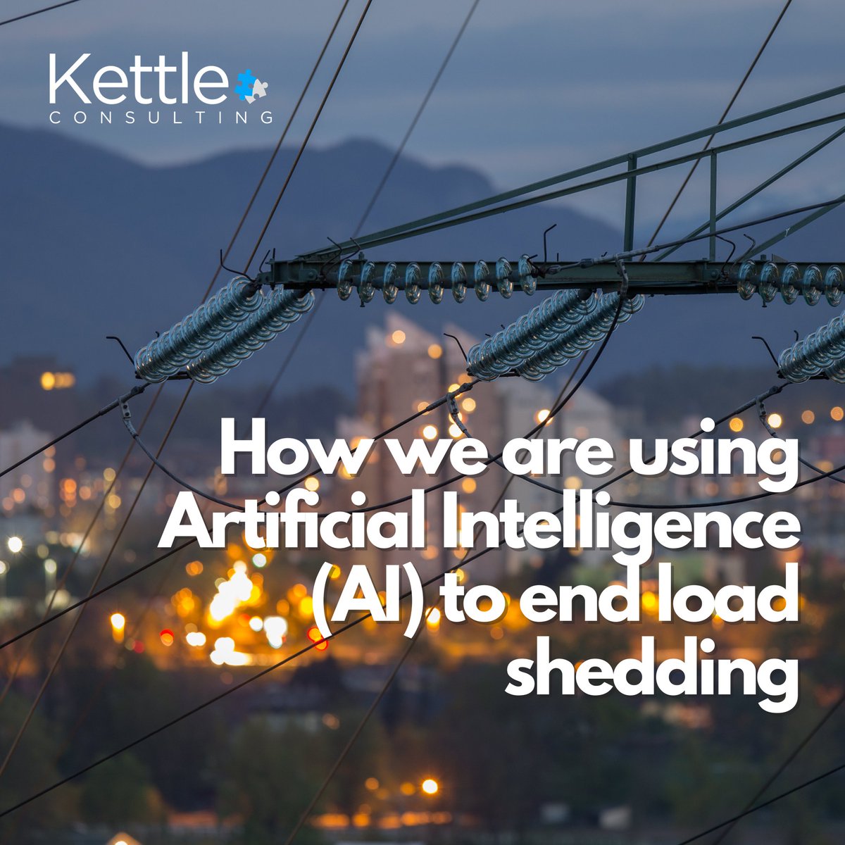 KettleGroup's tweet photo. An insightful read on how #AI is our ally in ending #loadshedding in South Africa. The article explores the power of #AI in forecasting and mitigating the effects, thereby ensuring a steady power supply 🔄. 

READ --> https://t.co/Pb1FalbuPN https://t.co/5DGbs1rnNf