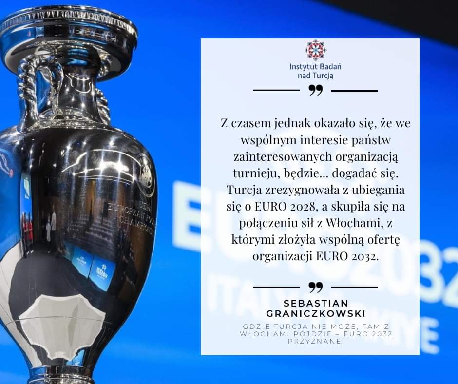 Po wczorajszym historyczno-archeologicznym tekście, dziś proponujemy coś bardziej osadzonego we współczesności - ba! - nawet w przyszłości 😉

Zapraszamy do lektury pod linkiem:
🌐 instytutbadannadturcja.com/gdzie-turcja-n…

Fot. x.com/UEFA