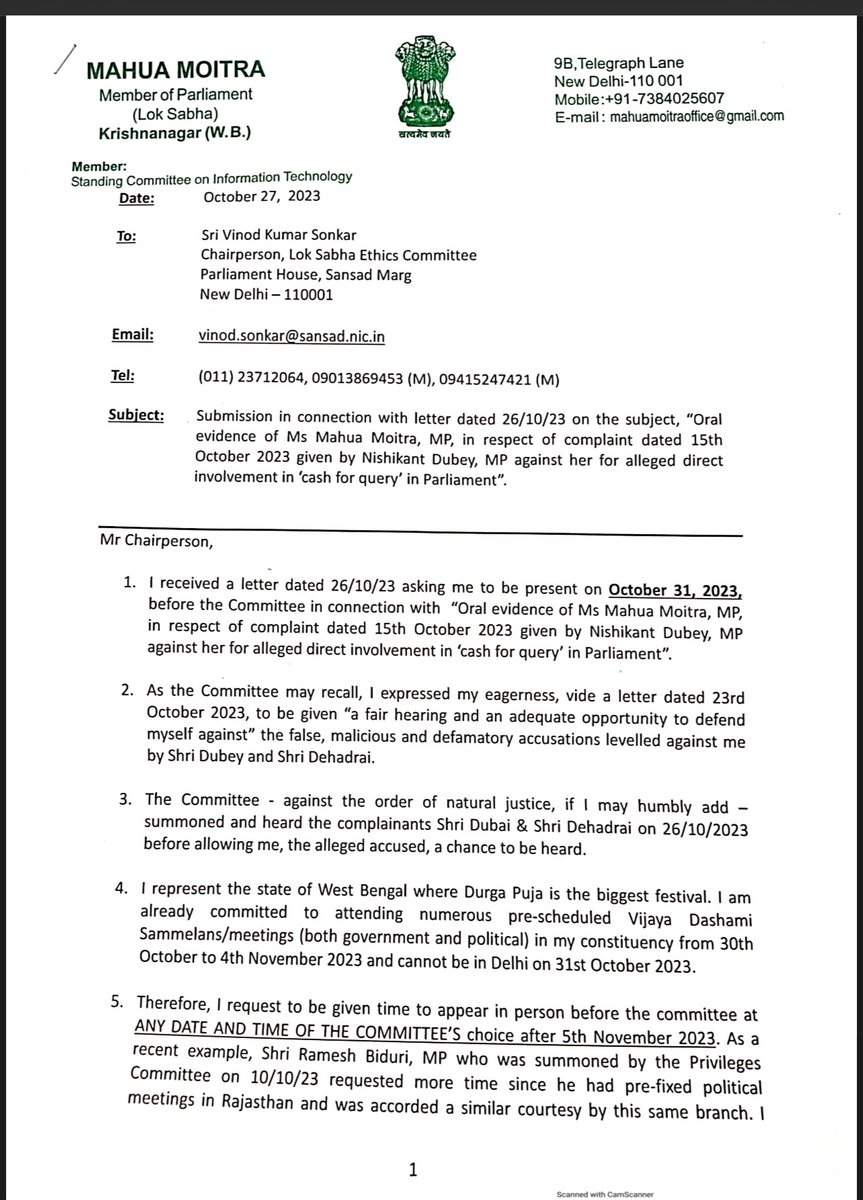 Mahua Moitra tweet media