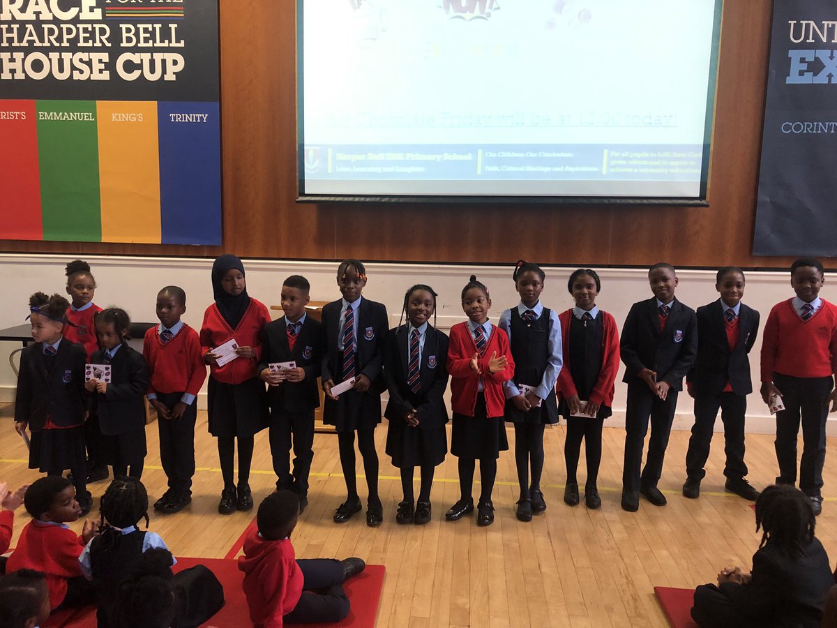 Big well done to our Hot Chocolate Friday winners for this week for showing our value of LOVE by being THANKFUL