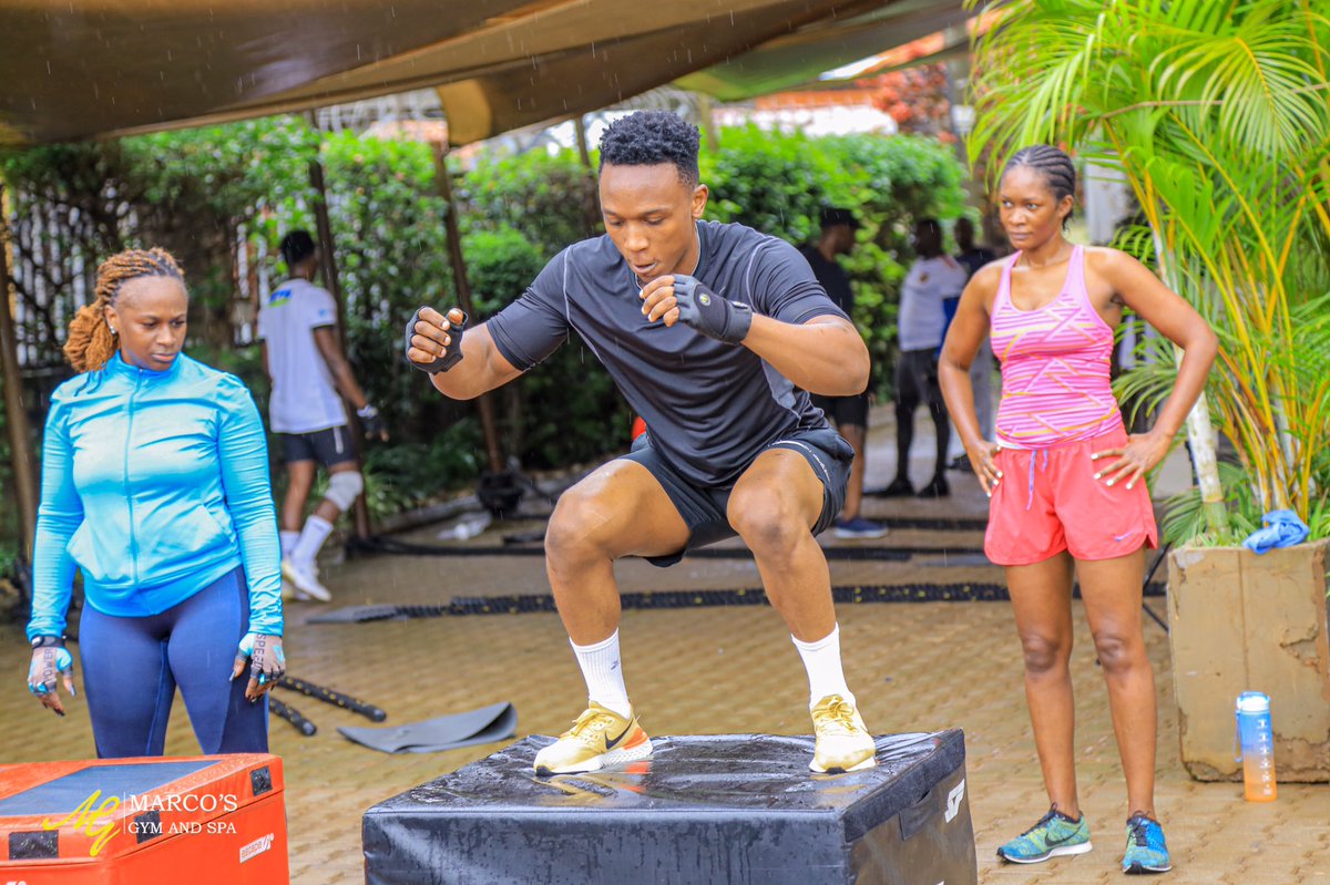 MarcosGymSpa1's tweet photo. This Saturday we are raising the fitness bar.๐#FitmaxBootcamp
Together, we'll push our limits, break a sweat, and take our fitness goals to the next level! Let's transform those "I can'ts" into "I did it"! ๐ฏ ๐๐บ
โฐ:7:00am-9:00am
๐ต:20.000Ugx https://t.co/qqGuwxa2nH