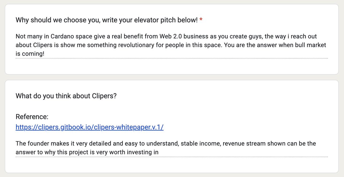 clipersofficial's tweet photo. Thank you for understanding our vision, this is the best answer that describes our existence. you deserve the best pitch evelators award. 
@Michellauce 👏 https://t.co/hdSthkGnvu