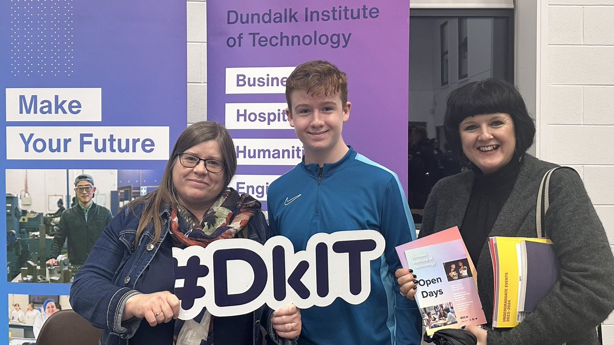 ThinkDkIT's tweet photo. Thank you to Eureka Secondary School &amp; St Ciarans for organising last nights annual Kells Careers Fair

Great interest in DkIT, especially as a result of great transport links from the Kells area to @DkIT_ie including the Bus Éireann Route 167 @EurekaSecondary
@StCiaransCS
#DkIT https://t.co/HRPa9g4luj