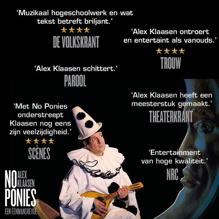 STERRENREGEN VOOR ALEX KLAASEN 🐴

Dit seizoen komt paradepaardje Alex Klaasen alleen naar Kunstlinie.

📅 6 december 2023 in Kunstlinie
🎫 kunstlinie.nl/programma/alex…
 
#kunstlinie #almere #theater #AlexKlaasen #NoPonies #MoreTheater #HetLevenIsGeenPonykamp