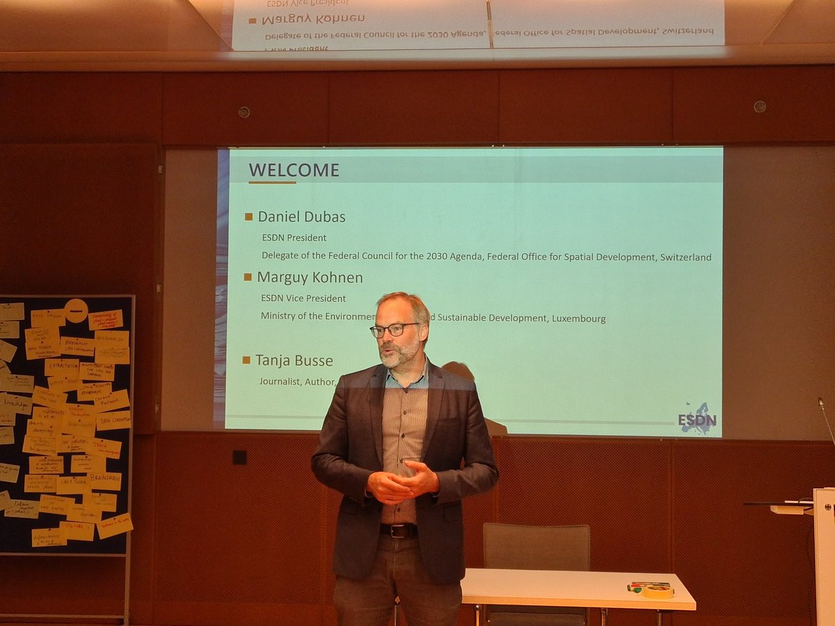 European Sustainable Development Network tweet media