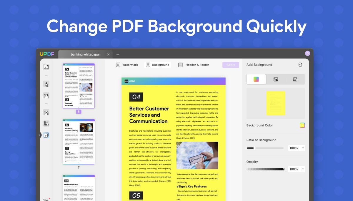 updfeditor's tweet image. How to Edit PDF Background: Exploring an In-Depth Guide: updf.com/edit-pdf/edit-… #pdfeditor #editpdf #pdfbackgroud #ProductivityTips