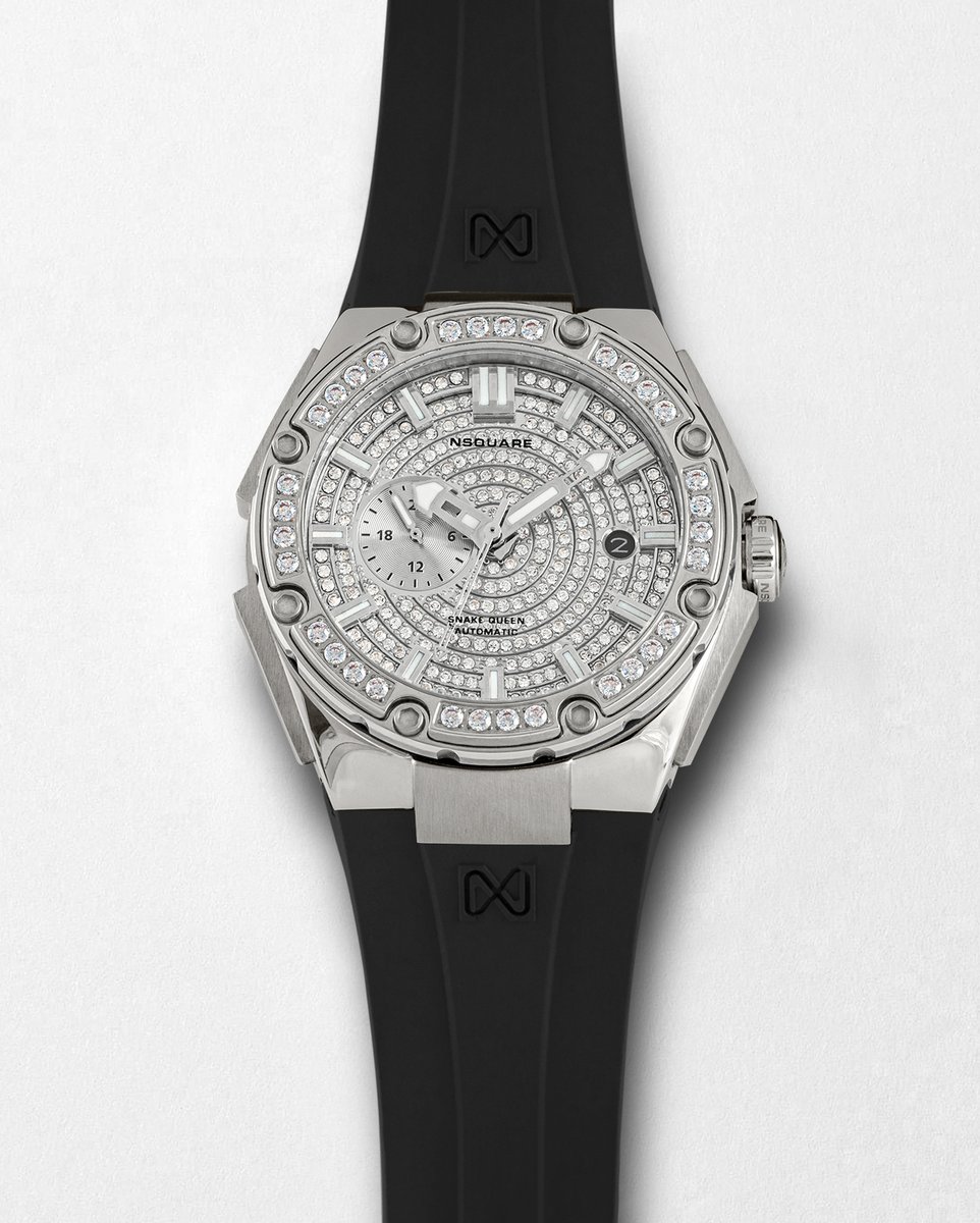 NSquareHK's tweet photo. Dazz 39mm N48.14 Steel/Black transcends the ordinary, becoming a statement piece that exudes sophistication. With every tick, it narrates a story of grace and glamour. Own this emblem of nocturnal elegance and let your nights shine with timeless allure! https://t.co/ZrPGS519Hm
