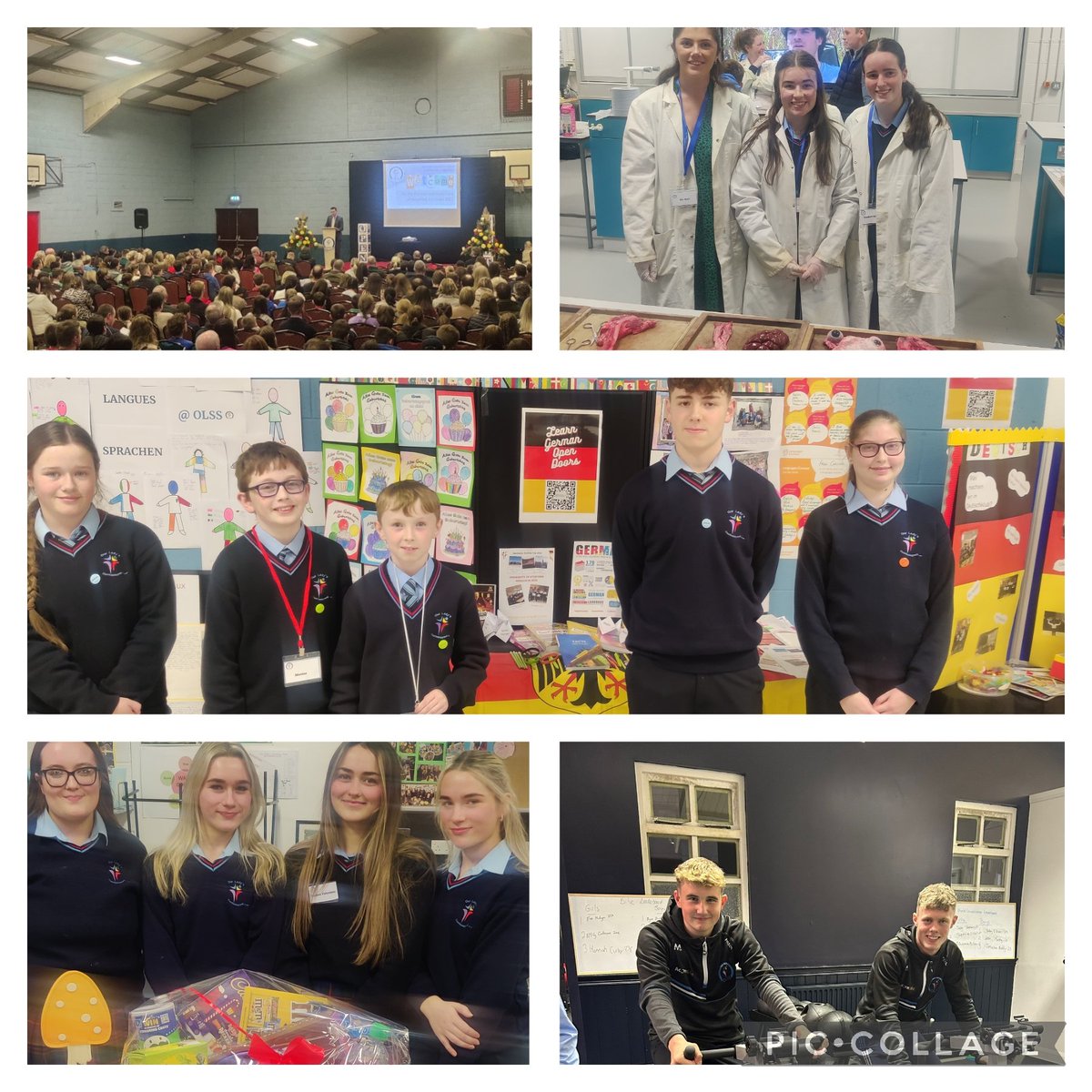 OLSSBlayney's tweet photo. All done for OLSS Open Night 2023! Thanks to all our student helpers and staff for making it such a memorable evening. It was so exciting to meet our prospective students and their parents #OpenNight2023 #OLSS #Memories https://t.co/orFUTl9Tno
