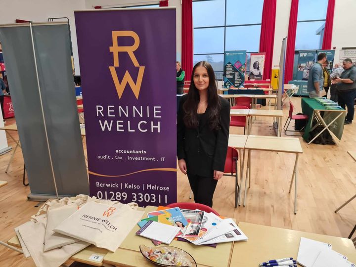 Great night last night at Berwickshire High School careers night.  Thank you to all the students who came along.  Well done Lynn and Layla.
#BHSPartnerships #Accountants #Careers #Education
#Berwickshire