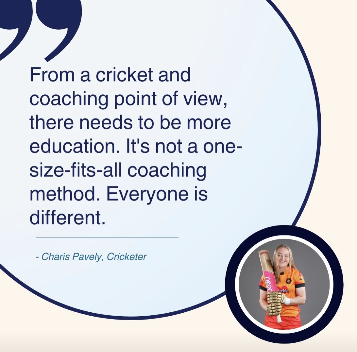 Understanding neurodiversity like ADHD is 1st step toward creating an inclusive & supportive society: everyone's brain functions differently, and these differences should not be stigmatised. Read Charis Pavely’s story: bbc.co.uk/sport/cricket/… #ADHDAwarenessMonth #redefinehealth