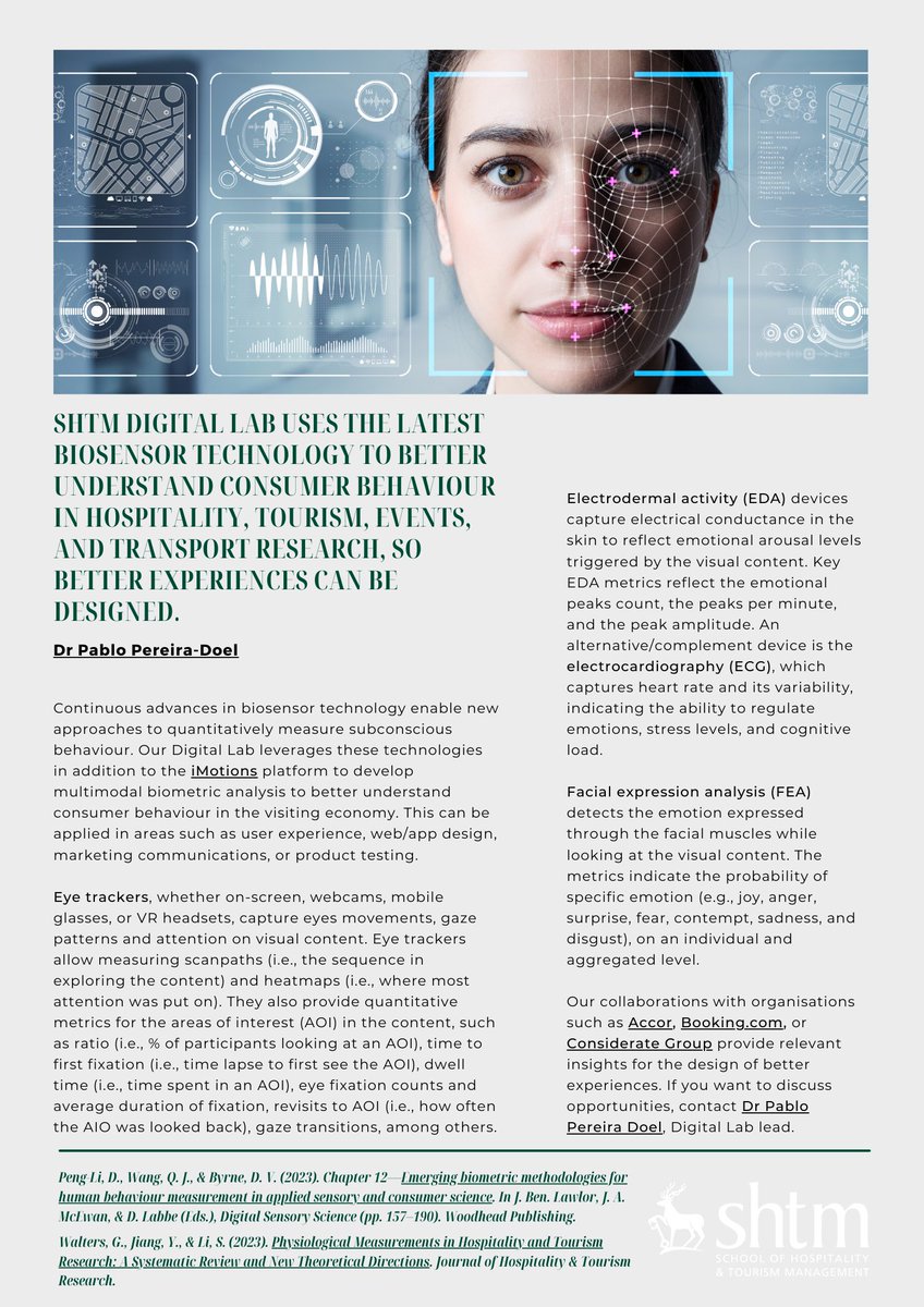 Biosensor technology allows us to capture data from physiological systems to better understand the subconscious behaviour. In todays Industry Digest @ppereiradoel delves into these possibilities and explains the opportunity for Industry to tap into this capability @SHTMatSurrey