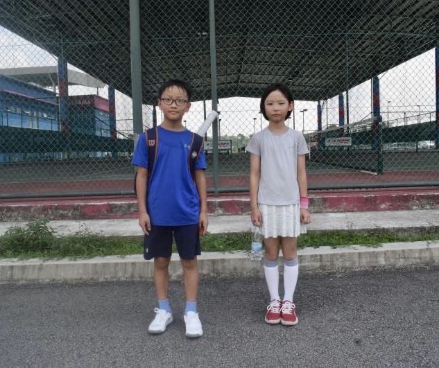 StShattuck's tweet photo. Bonita and Jiayi, both from Grade 4 are competing in the U10 category sponsored by Johor Junior Tennis Tournament this weekend. Both players compete again tomorrow. Bonita is going to play a placing match, and Jiayi will play in the quarterfinal game in the morning. https://t.co/x2hB5lihWY
