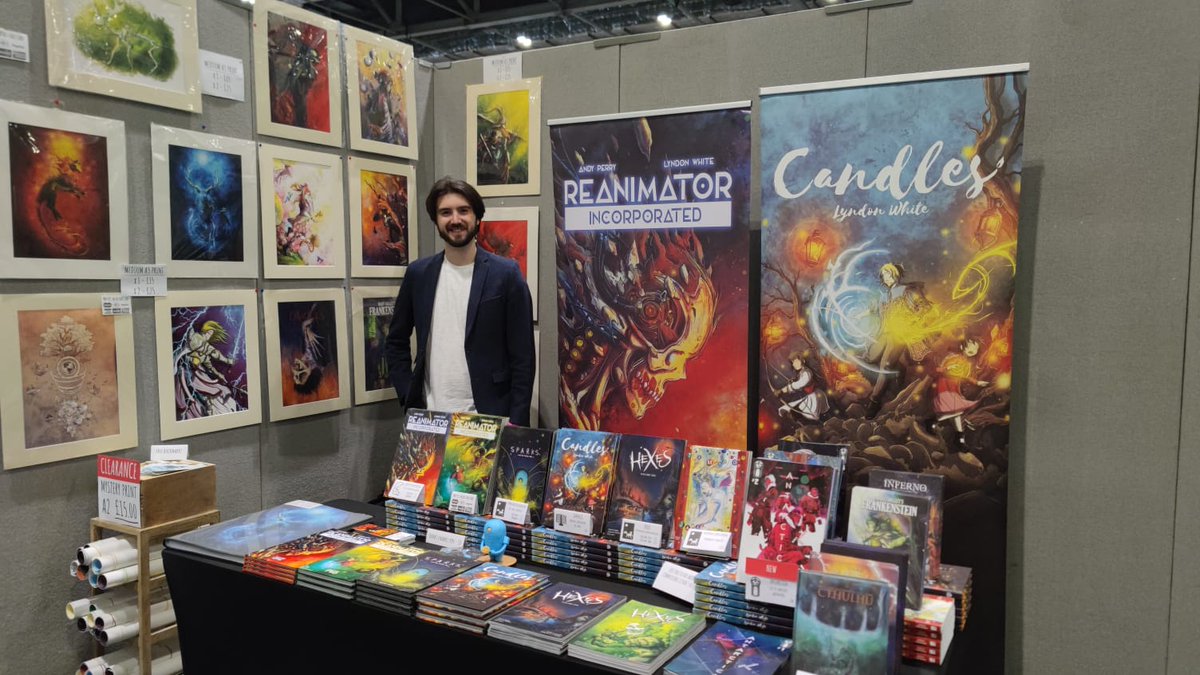 On route to London <a href="/mcmcomiccon/">MCM Comic Con</a>. 

I'll be in the Artist Alley, Table C-06 with a table full to comics, graphic novels, art prints and concertina books.

Come say hi if you're on the hunt for monsters &amp; magic.

 #comics #comicbooks #artist #critters #dnd #rpg #CriticalRole
