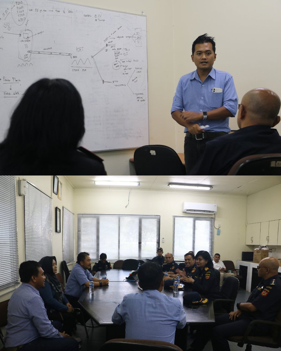 bckalbagtim's tweet photo. Sangatta - Kepala Kantor Wilayah, Kusuma Santi Wahyuningsih, beserta Kepala Bidang P2 (Junanto) dan Kepala Bidang Fasilitas Kepabeanan dan Cukai (Nugroho Wigijarko) melaksanakan site visit ke PT. Kaltim Prima Coal pada Kamis (26/10/23). https://t.co/e1itu8g1f7
