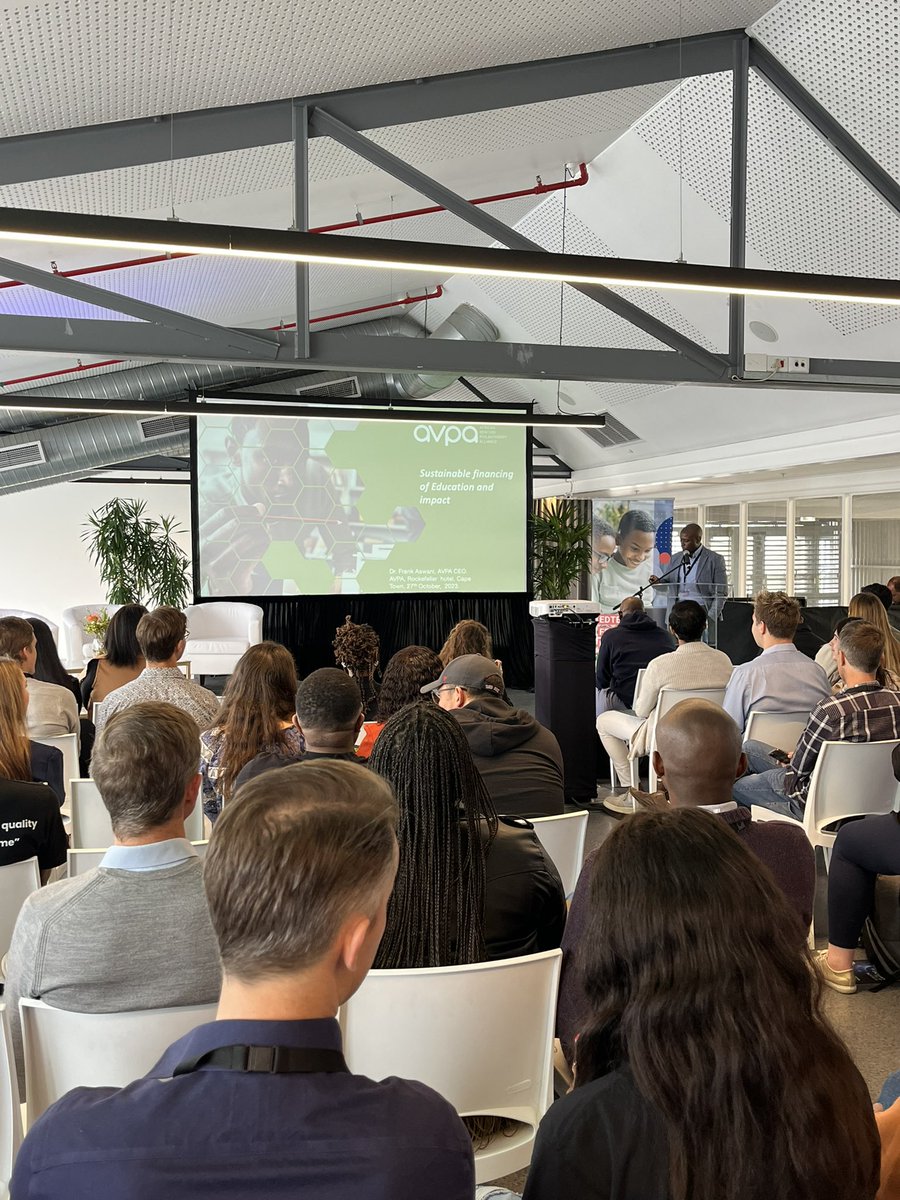 Join us for a talk by Frank Aswani, CEO of @_avpa_ , as Frank delves into the 'State of Innovative Capital in Africa and the EdTech Opportunity.' Stay tuned for nuggets! #EdTechOpportunity #SAEdTechWeek2023 #Injini #AVPA