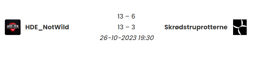 Kampen i går mod skødstruprotterne endte godt for os og vi tog en nem sejer. GGWP gutter