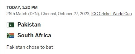 ayyambaig's tweet photo. Pak chose to bat, Good decsion 400 sa Bach gaya ! https://t.co/HAK4Ul7s1t