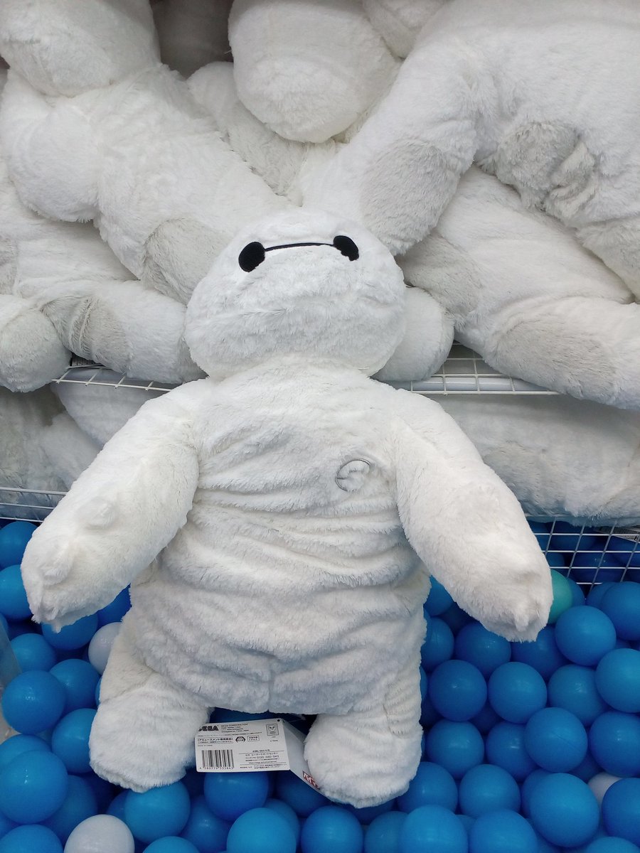 🆕景品情報📣】 ベイマックスのぬいぐるみが入荷しました✨ とっても