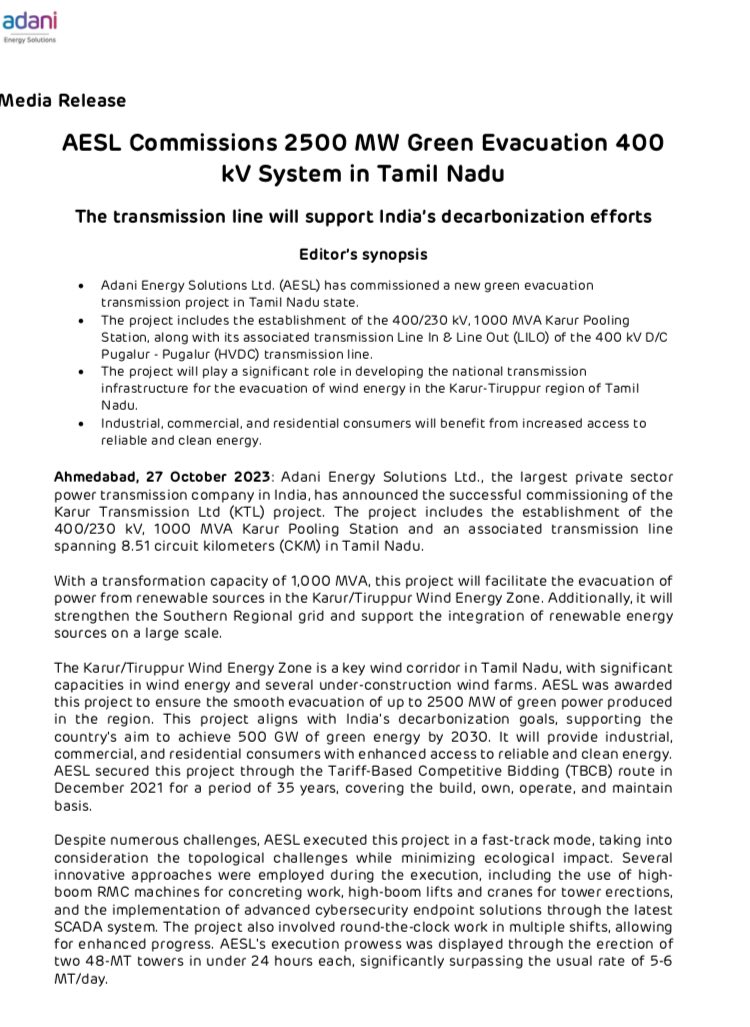 mustafaehind1's tweet photo. #adani #adanienergysolution #adaniport #adanitrans https://t.co/F3lQrYdqVx
