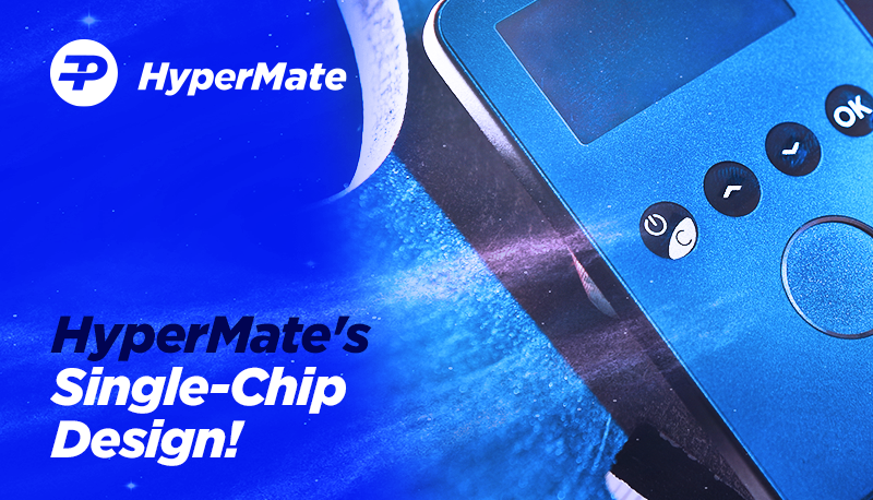 Our single-chip approach ensures that all your data stays in one secure chip. 😎

By directly linking buttons, screens, and Bluetooth to this secure chip, there are no tampering elements. Get #HyperMate Pro today to secure your #crypto! 🔐