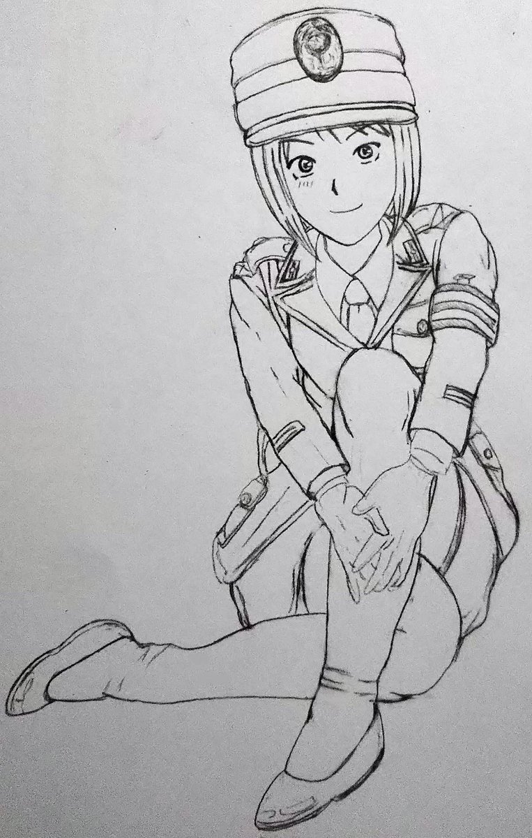 婦警つばき😏😏😏
