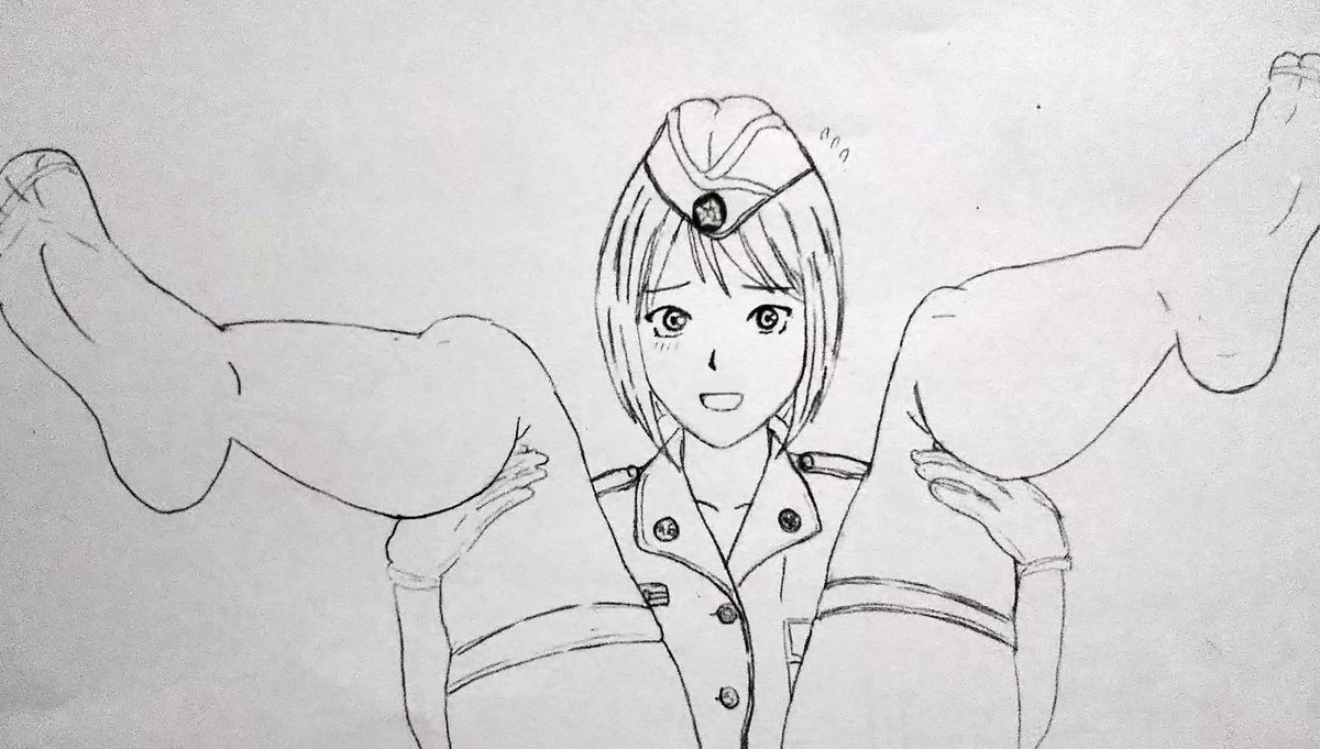 婦警つばき😏😏😏