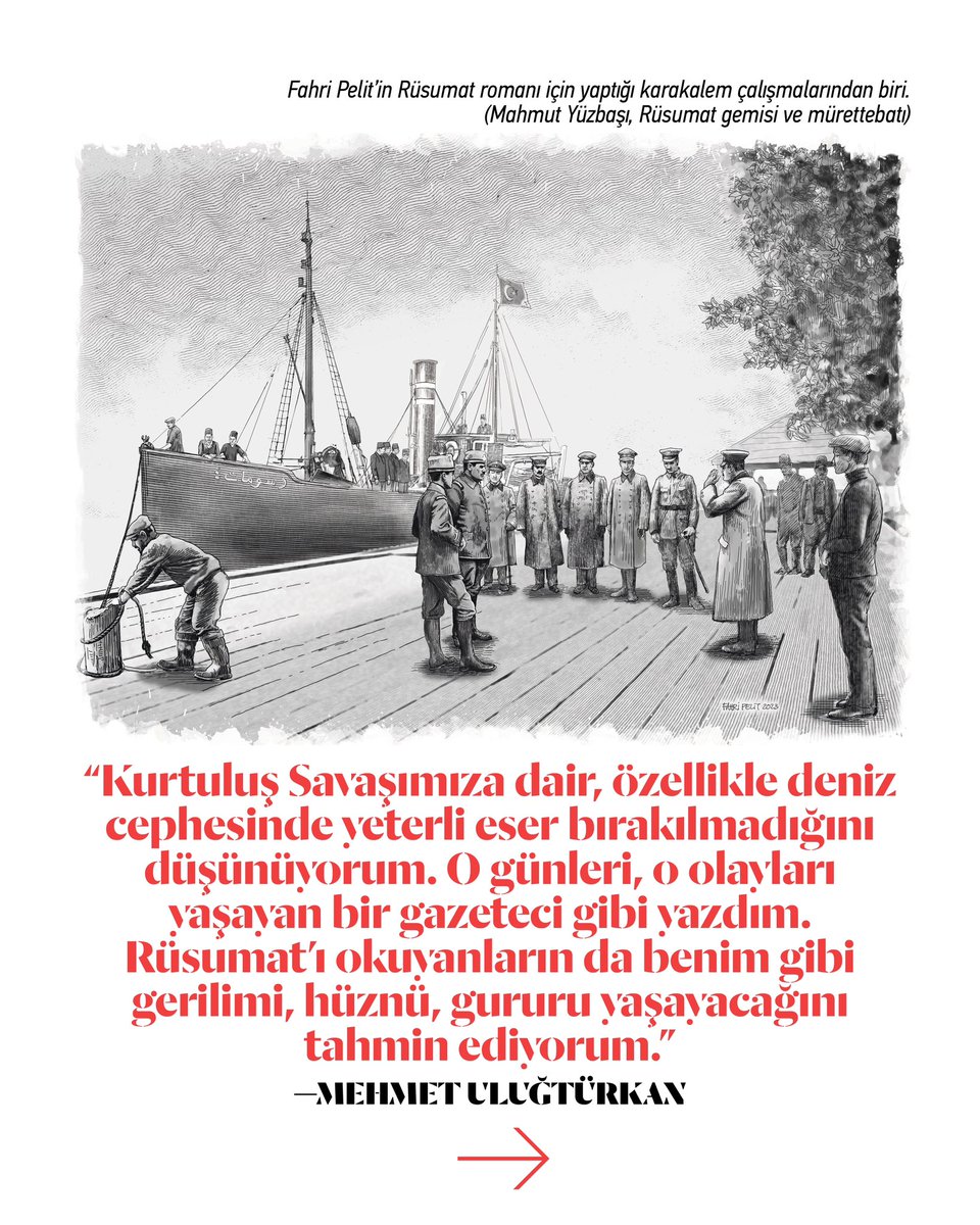 ✍🏻 Gülseren Üst Polat <a href="/gulseren_ust/">Gülseren Üst Polat</a> 

📌 Şartlar zorlu… Savaş Anadolu’nun her yerinde. Bağımsızlık mücadelesi için asker cephede mühimmat bekler. Yaşlı bir gümrük teknesi taliptir bu zorlu göreve..

#cumhuriyet #tarih #destan #kitap #hafta #rüsumat 

ekonomim.com/hafta/o-gunler…
