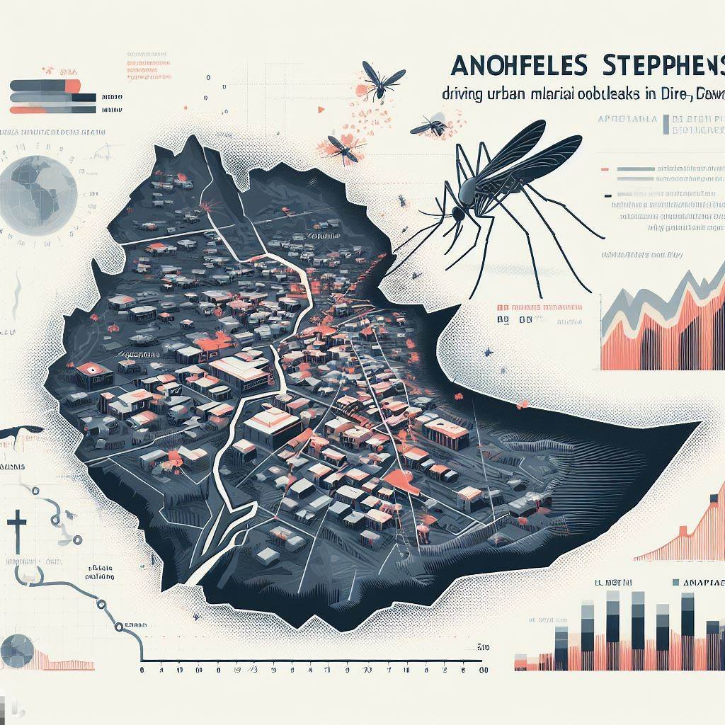 New study finds the strongest evidence of Anopheles stephensi driving urban malaria outbreaks in Africa ~ A new study by Dr. @fgtadesse and his team has found a very strong association between the presence of Anopheles stephensi, the Asian malaria vector now spreading widely in