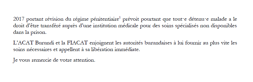 FIACAT_org's tweet photo. ⚖️#ACHPR77 | #HRD

🗣️Pendant la #77OSACHPR, la #FIACAT a porté une déclaration mettant en avant l'importance d'entrevoir la protection des #DDH sous un angle plus collectif, elle évoque la situation des journalistes #FreeStanis et Floriane Irangabiye

👉https://t.co/W6pKRoVati https://t.co/9zOEfdWhmW