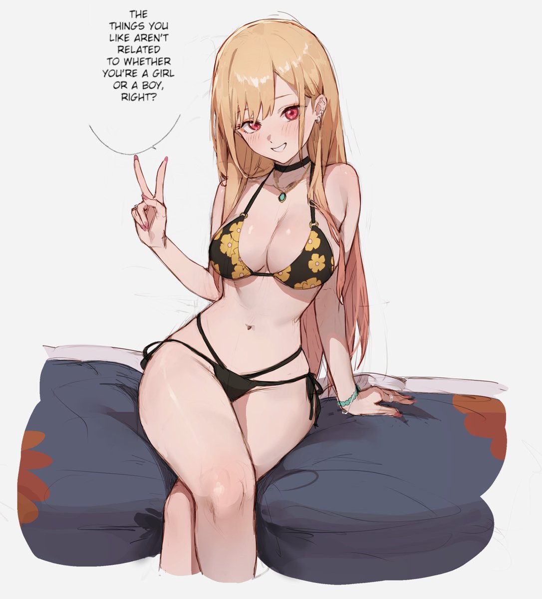 Marinismz's tweet photo. "You just don't make fun of thing's people clearly like!"

Trans Masc portrayal of Marin Kitagwa!~
(He/Him)

#LewdRP https://t.co/OIVbMM6eGt
