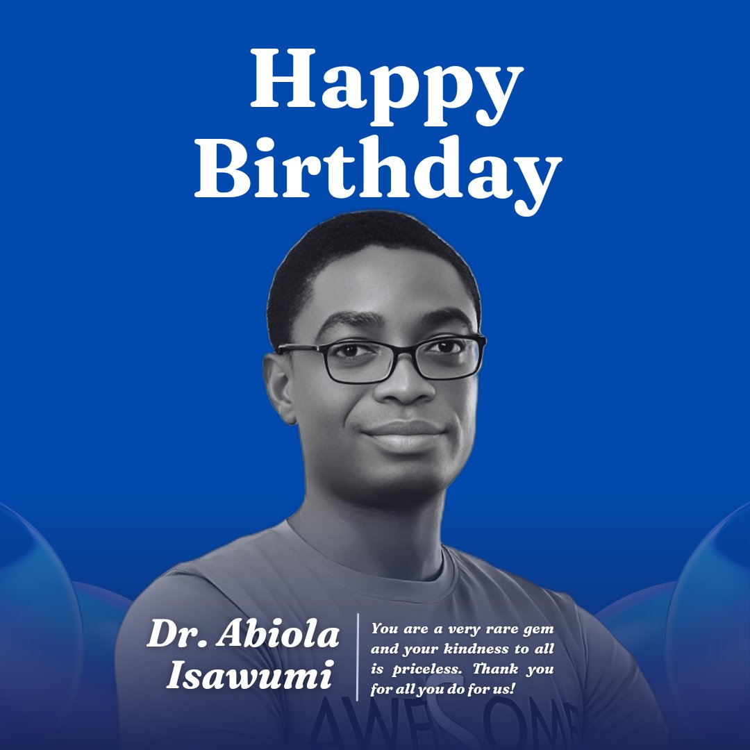 Happy birthday to #AMR leader @WACCBIP_UG Dr. @IsawumiAbiola. Thank you for all your contributions to research and people's lives. Have a blissful celebration. @UnivofGh @UG_BCMB @GHABSA_UG @MosiLab @AbisaSupport @gordon_awandare @YemaachiBio @NMIMR_UG