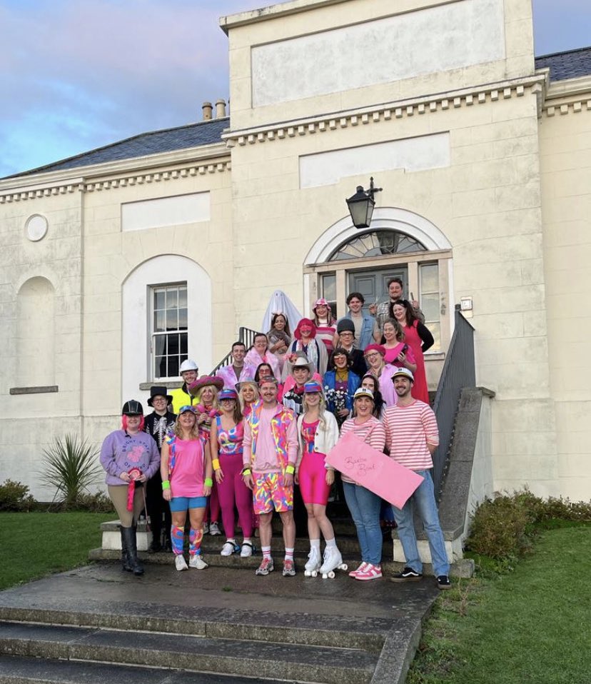 Barbie goes to Sandymount Park #OneDayTogether ⁦<a href="/EducateTogether/">Educate Together</a>⁩