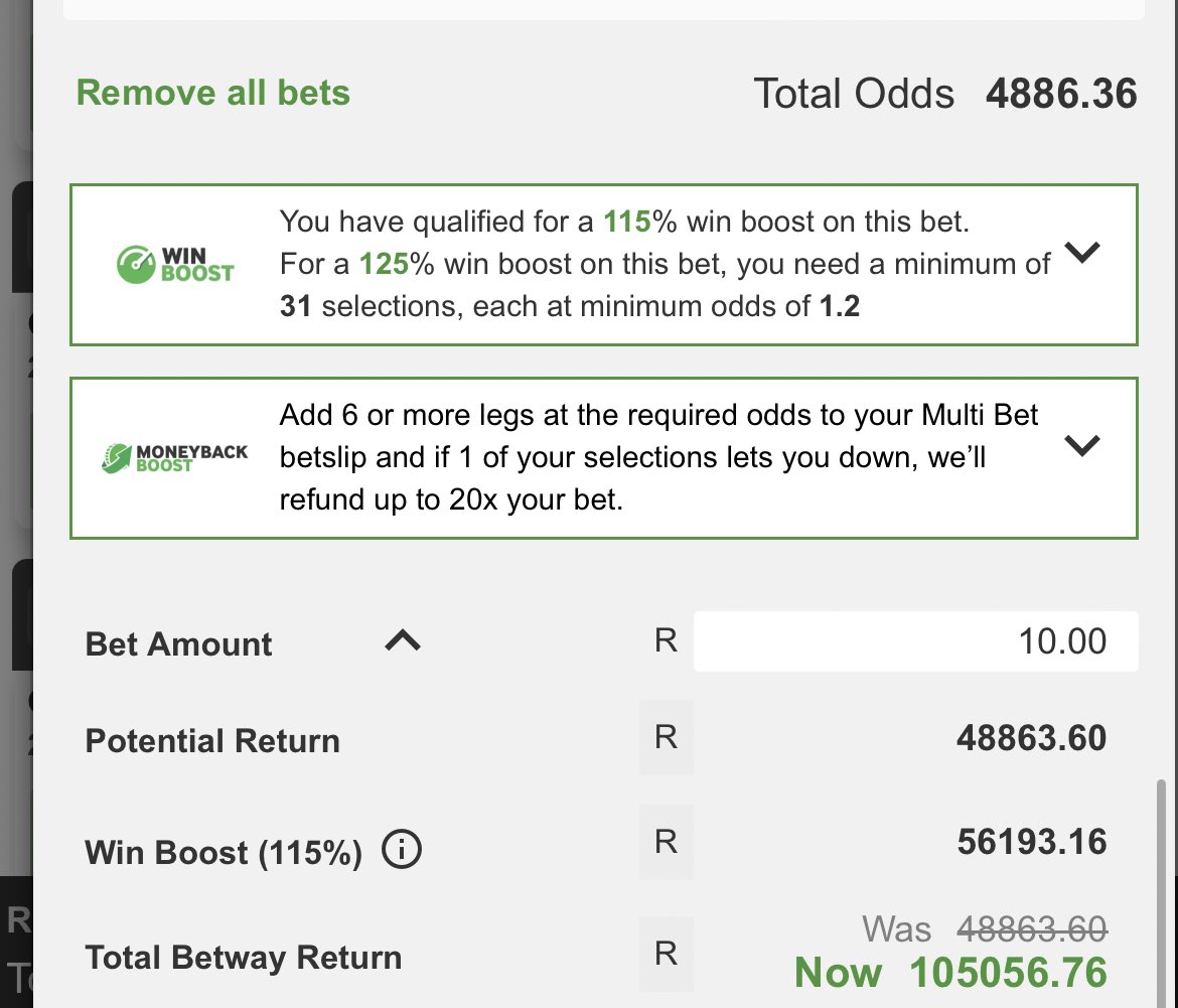 Betting_gurru's tweet photo. Finally done with 4886 odds 

70 RETWEETS AND I WILL SHARE THIS SLIP

Else I will ONLY share it in my VIP Group with more slips. It’s ONLY R100 ONCEOFF to join my VIP Group. DM me if you wanna join my VIP Group. https://t.co/oLN1sAx1zU