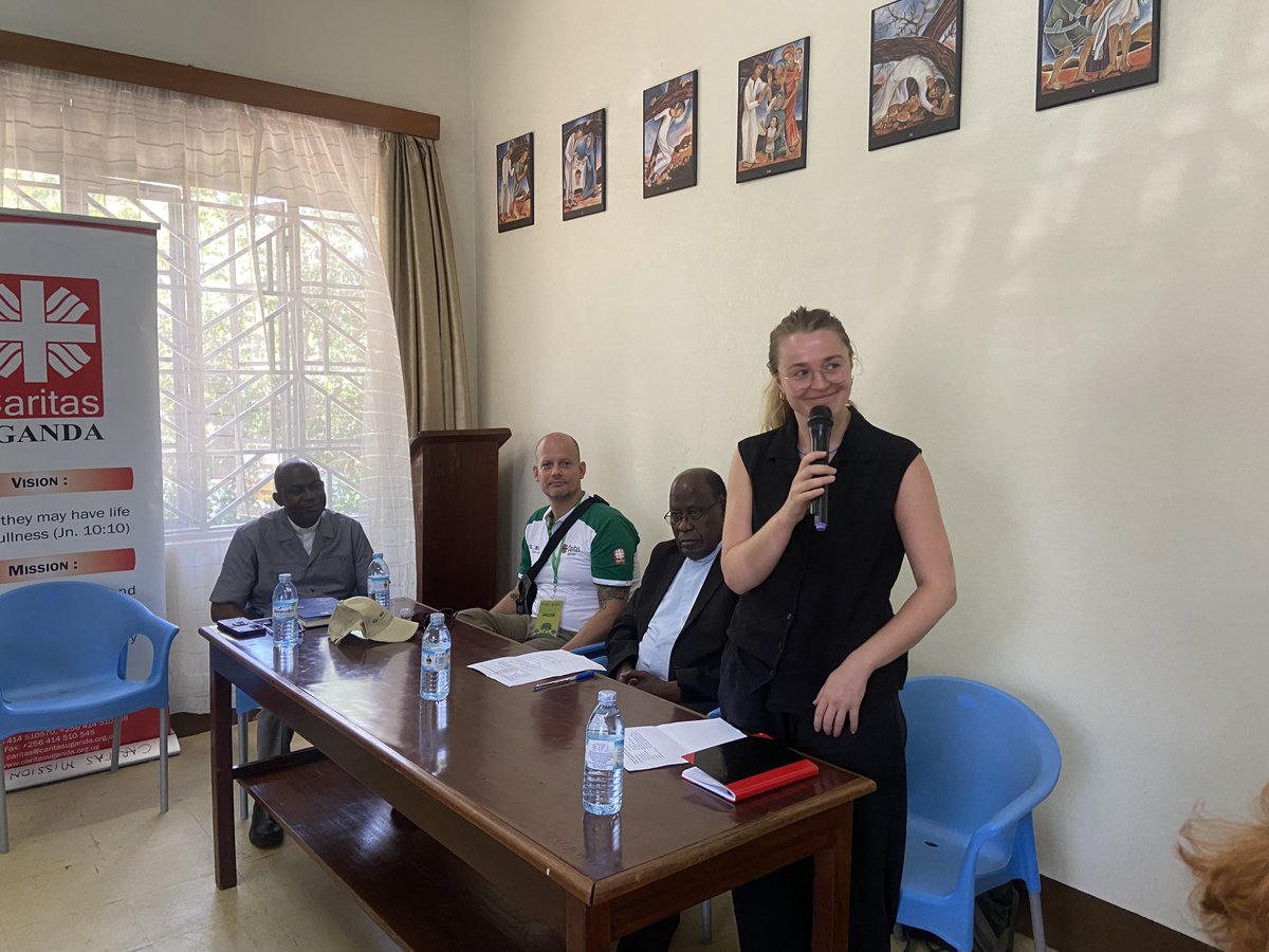 Caritas Uganda (@caritas_ug) on Twitter photo We were honored to host the young agents of change from <a href="/CaritasDanmark/">Caritas Danmark</a> and Niels Steensens at our national office to share experiences and knowledge on SDGs 11, 13, and 15 to steer change for a better future.
<a href="/DKinUganda/">Denmark in Uganda</a> We were honored to host the young agents of change from <a href="/CaritasDanmark/">Caritas Danmark</a> and Niels Steensens at our national office to share experiences and knowledge on SDGs 11, 13, and 15 to steer change for a better future.
<a href="/DKinUganda/">Denmark in Uganda</a>