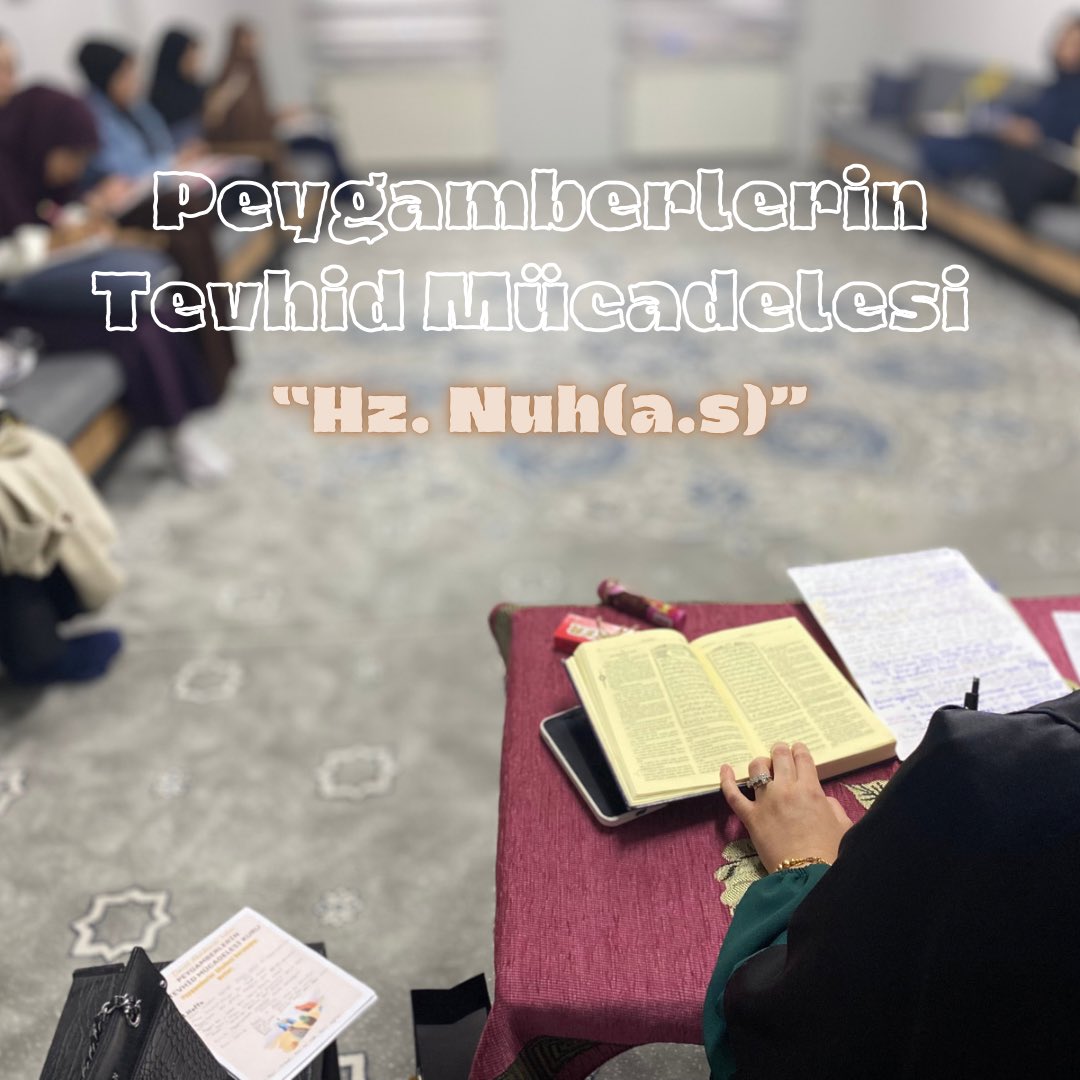 DavetAkademisi_'s tweet photo. Peygamberlerin Tevhid Mücadelesi Kurunun 2. haftasında Hz. Nuh(a.s)’dan gece-gündüz, gizli-açık, bazen sakin bazen haykırarak, bazen azap ile korkutarak bazen Allah’ın rahmetini hatırlatarak her koşulda sabrı sabrından aciz kalıncaya kadar daveti, istikrarı ve mücadeleyi öğrendik https://t.co/rp4CxgQCjK