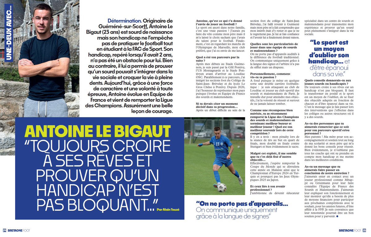[BRETAGNE FOOT] - version numérique
📢 NOUVELLE MAQUETTE !
📲 Le Numéro d'Octobre disponible : bit.ly/3Qg4hym

Bonne Lecture !

@VestiairesMag <a href="/Julien_LS1/">Julien Le Saint</a> <a href="/JulienGourbeyre/">Julien Gourbeyre</a> <a href="/EAGuingamp/">En Avant Guingamp</a>
