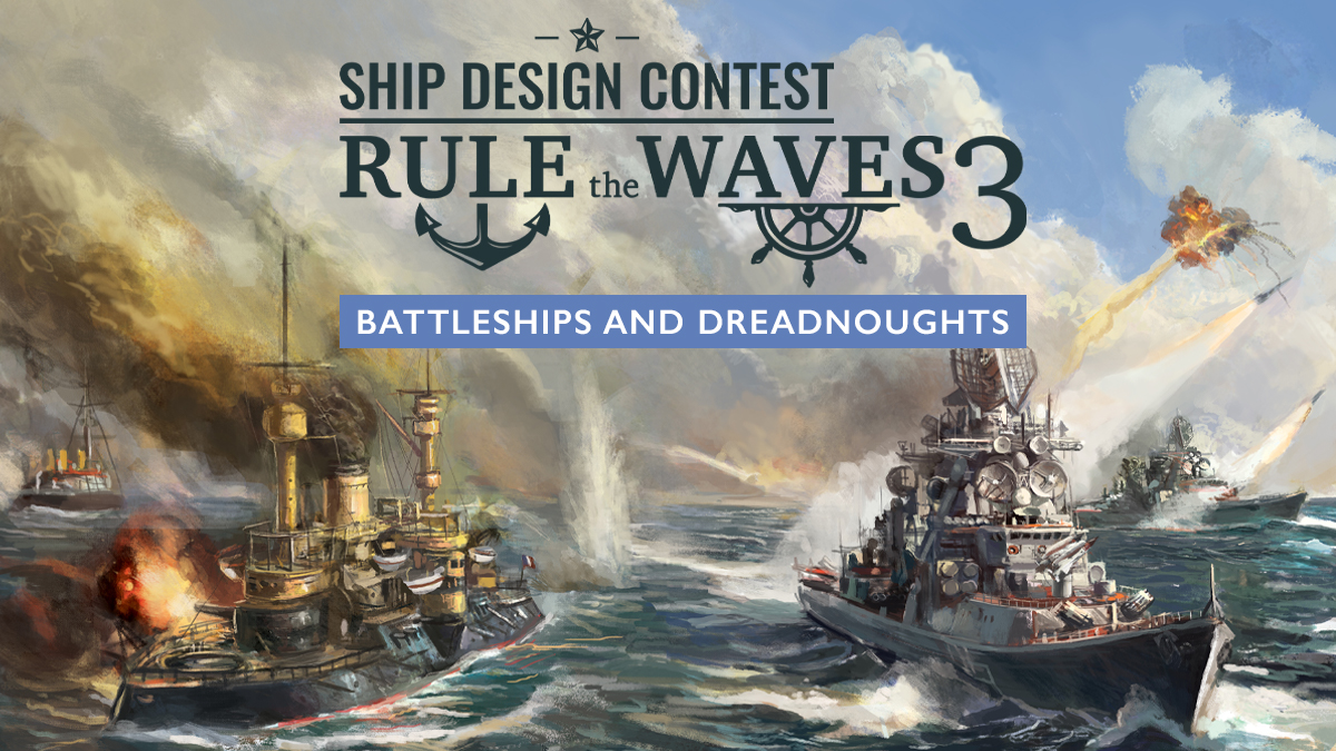 Our first ship design contest is over! Thanks to everyone that participated for submitting so many great designs. We are happy to announce an update is in the works that improves battle generation and that RTW3 is also on sale on Steam. Read about it here: bit.ly/45TlSBX