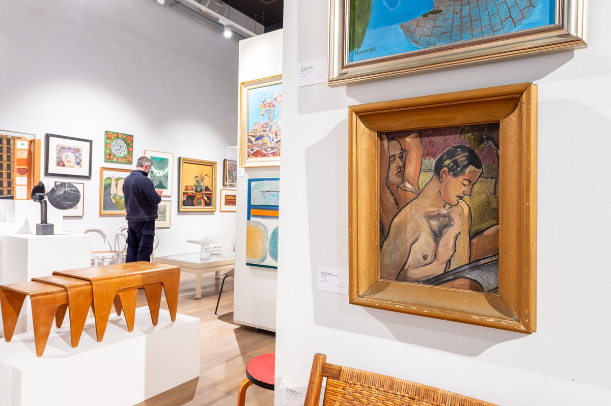 LyonandTurnbull's tweet photo. Join us live @mallgalleries &amp; online from 10am today for our flagship #MODERNMADE auction! Today’s sale offers the very best in Modern &amp; Post-War #Art, #Design and Contemporary Ceramics &amp; Crafts. Browse the auction, register &amp; bid: https://t.co/zvNmIpjFJl https://t.co/DaAinMV5Yq