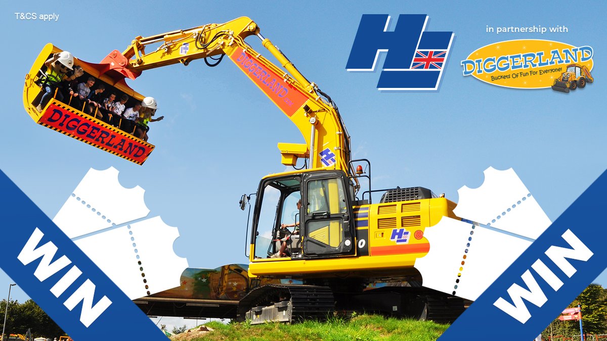 planthireHE's tweet photo. #WIN a pair of #Diggerland tickets to visit any one of their 4 UK parks. 🛍
To enter:⁠
👷♀️LIKE and SHARE this post
👷♀️FOLLOW
@planthireHE  and @Diggerland_UK
Competition ends midnight 5th November 2023. UK entrants only.⁠⁠ Tickets valid until 30th April 2024.
#Giveaway https://t.co/2GstX8QnjA