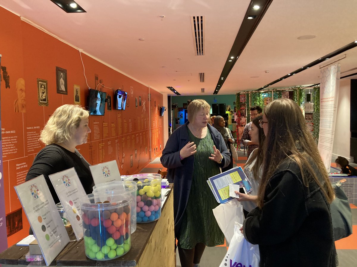 Fantastic day yesterday at Westfield Shopping Centre with @MRC_LMS Gene Home to mark #BlackHistoryMonth ! Was a pleasure to host a #PCOS Awareness stall with @veritypcos on behalf of @DAISyPCOS @IMSR_UoB. Had some great chats with many diverse people! Open until Sunday, go visit!