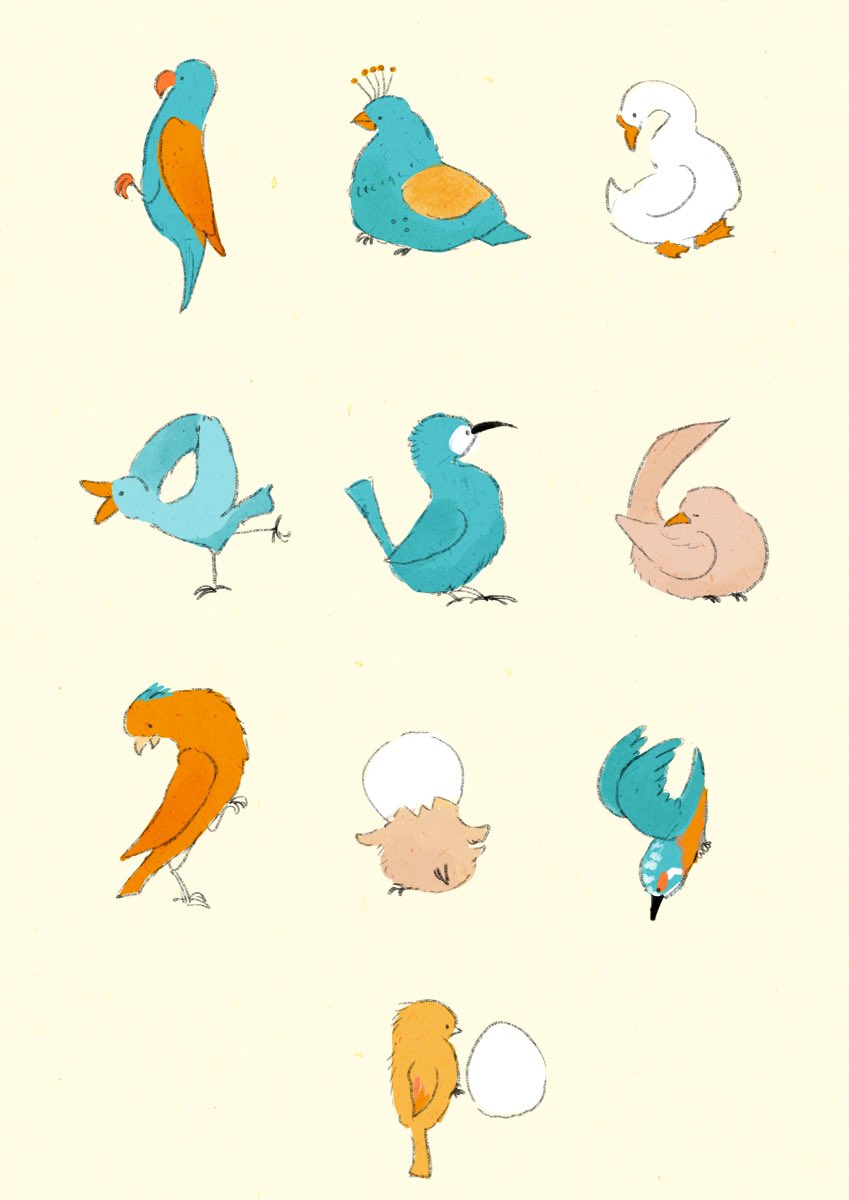 「#このタグを見た人は黙って鳥をはる 」|ももろ　4／20発売絵本「パンダのパクパクきせつのごはん」のイラスト