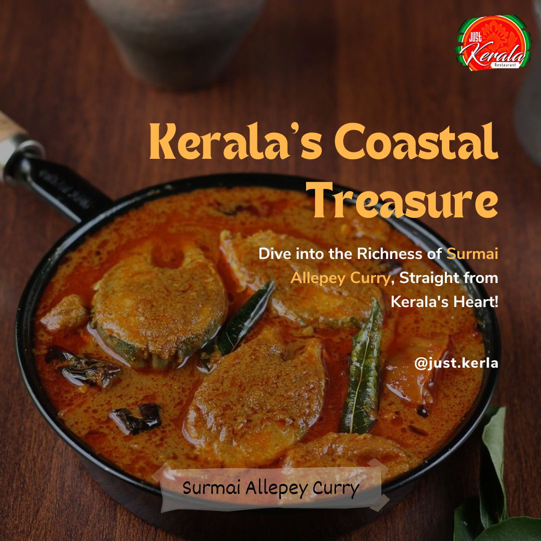 Indulge in the essence of Kerala cuisine with our mouthwatering Surmai Alleppey Curry! 🍛🌶️
.
.
.
.
#justkerala #surmaialleppeycurry #seafooddelights #coastalcuisine #indianfishcurry #flavorfulseafood #spicydelights #seafoodloversparadise #gourmetcooking #FoodieFavorites