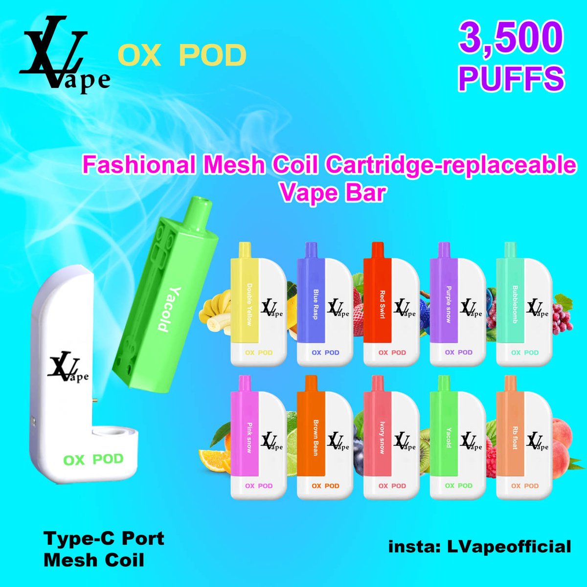 official30152's tweet photo. cartridge-replaceable vape pod https://t.co/JMKd0gtYU9