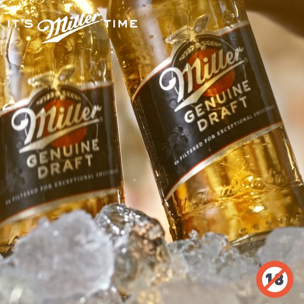 #WheresYourmillerTime when you swipe that first 6 pack of Miller this weekend chomi? 🍻 #ItsMillerTime