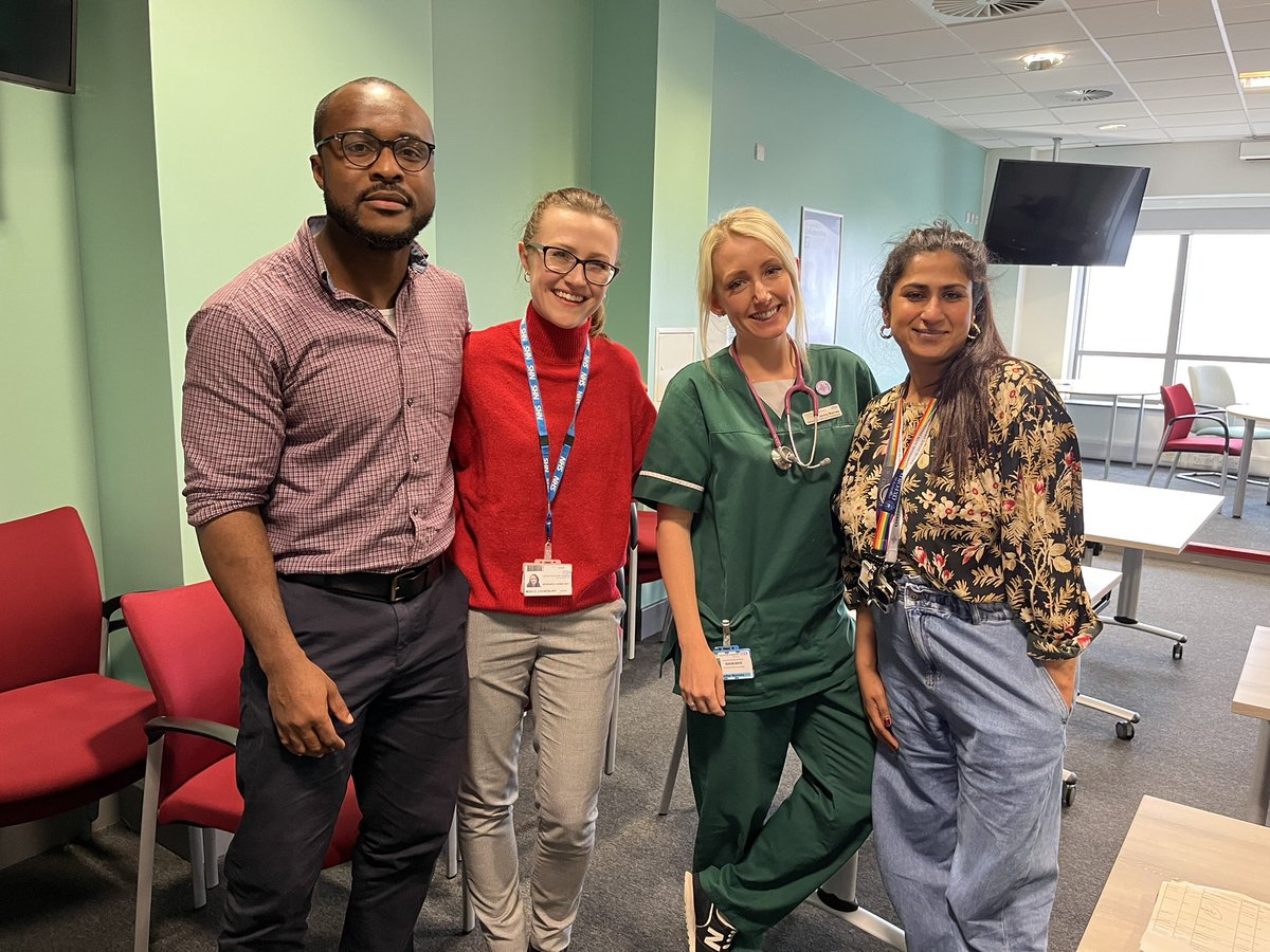 A big thank you to @RESPONDStudy for their ongoing support with our medical team in preparation for our upcoming launch. @LeedsEGS @LeedsHospitals really looking forward to getting started! 
#teamwork #humanfactors 
Many thanks @McCullochP @Saydia_Razak @OliviaLounsbury