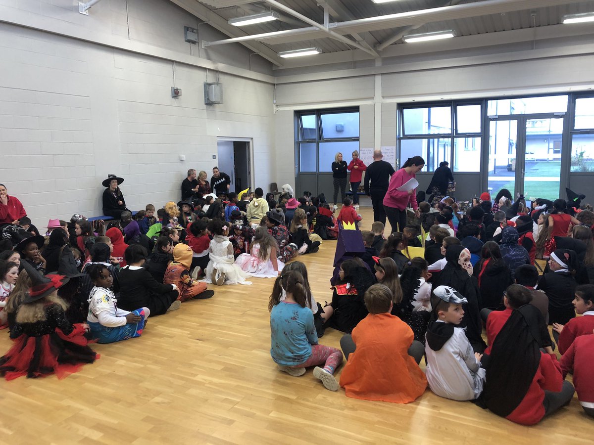 One of the busiest, but most enjoyable days of the year about to kick off with our fancy dress competition! 🎃 🩻 💀👻 #halloween